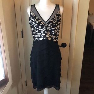 Black Formal dress by Scarlett Nite, Size 10